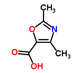 2,4-二甲基恶唑-5-甲酸结构式