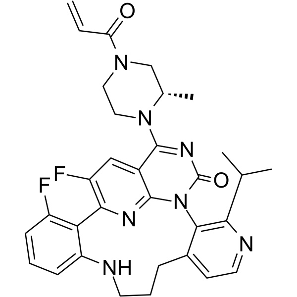 KRAS G12C inhibitor 46 Structure