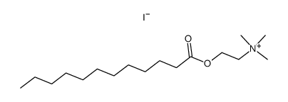 lauroylcholine iodide Structure