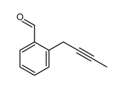 Benzaldehyde, 2-(2-butynyl)- (9CI)结构式