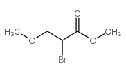 2-溴-3-甲氧基丙酸甲酯结构式