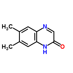 2-羟基-6,7-二甲基喹喔啉结构式