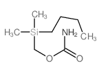 Methanol,1-(butyldimethylsilyl)-, 1-carbamate结构式