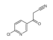 6-氯-β-氧代-3-吡啶丙腈结构式