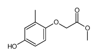 2-(4-羟基-2-甲基苯氧基)乙酸甲酯结构式