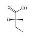 (R)-2-甲基丁酸结构式
