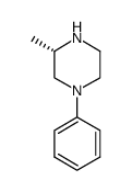 Piperazine, 3-methyl-1-phenyl-, (3S)- (9CI) Structure