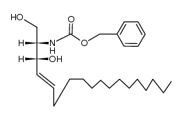 N-CBZ-sphingosine结构式