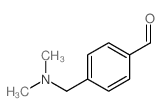 4-((二甲基氨基)甲基)苯甲醛结构式