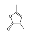 3,5-dimethyl-3H-furan-2-one Structure