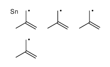 tetrakis(2-methylprop-2-enyl)stannane Structure