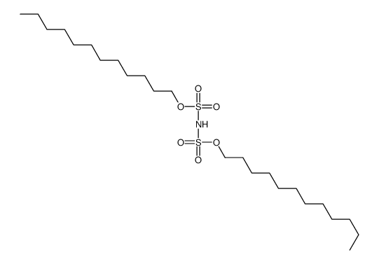 dodecyl N-dodecoxysulfonylsulfamate结构式