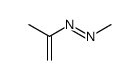 2-methyl-3,4-diazapenta-1,3-diene结构式