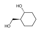 (+/-)-trans-2-hydroxycyclohexylmethanol Structure