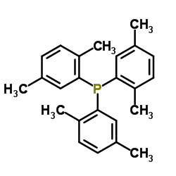 三(2,4-二甲苯基)膦结构式