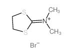 1,3-dithiolan-2-ylidene-dimethyl-azanium bromide Structure