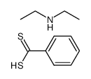 diethylammonium dithiobenzoate Structure