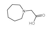 2-(氮杂环庚烷-1-基)乙酸结构式