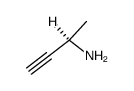 (R)-1-methyl-2-propynylamine结构式