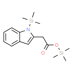 1-(Trimethylsilyl)-1H-indole-2-acetic acid trimethylsilyl ester picture
