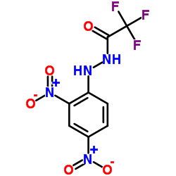 N'-(2,4-Dinitrophenyl)-2,2,2-trifluoroacetohydrazide Structure