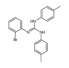 2-(2-bromophenyl)-1,3-bis(4-methylphenyl)guanidine结构式