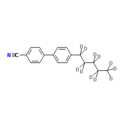 4’-正戊基-4-氰基联苯-D11结构式