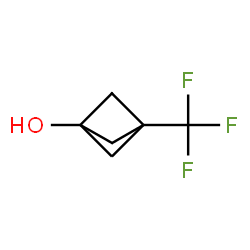 Bicyclo[1.1.1]pentan-1-ol, 3-(trifluoromethyl)- (9CI) Structure