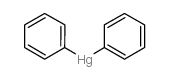Diphenylmercury Structure