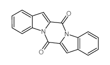 Pyrazino[1,2-a;4,5-a]diindole-6,13-dione结构式