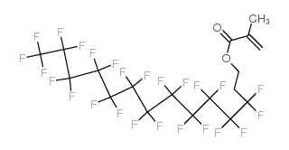 2-全氟十二烷基乙基甲基丙烯酸酯结构式