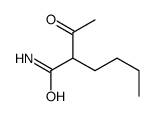 2-acetylhexanamide Structure