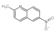 2-METHYL-6-NITROQUINOLINE Structure