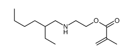 2-(2-ethylhexylamino)ethyl 2-methylprop-2-enoate Structure