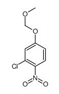 2-chloro-4-(methoxymethoxy)-1-nitrobenzene结构式