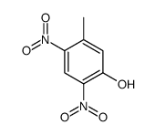 3-METHYL-4,6-DINITROPHENOL结构式