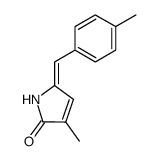 3-methyl-5-(4-methyl-benzylidene)-1,5-dihydro-pyrrol-2-one结构式