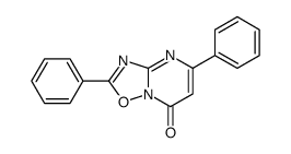 2,5-diphenyl-[1,2,4]oxadiazolo[2,3-a]pyrimidin-7-one结构式