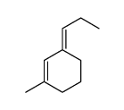 1-methyl-3-propylidenecyclohexene结构式