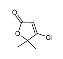 4-chloro-5,5-dimethylfuran-2-one结构式