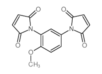 1-[5-(2,5-dioxopyrrol-1-yl)-2-methoxy-phenyl]pyrrole-2,5-dione Structure