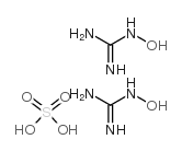 Hydroxyguanidine Sulfate structure