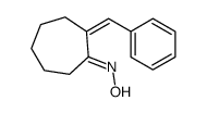 N-(2-benzylidenecycloheptylidene)hydroxylamine Structure