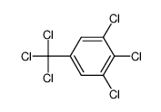 3,4,5-trichlorobenzotrichloride Structure