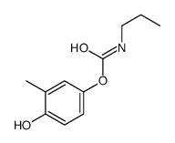 (4-hydroxy-3-methylphenyl) N-propylcarbamate Structure