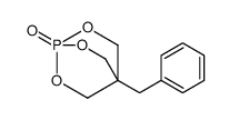 4-benzyl-2,6,7-trioxa-1λ5-phosphabicyclo[2.2.2]octane 1-oxide结构式