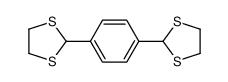 2-[4-(1,3-dithiolan-2-yl)phenyl]-1,3-dithiolane Structure