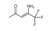 4-amino-5,5,5-trifluoropent-3-en-2-one结构式