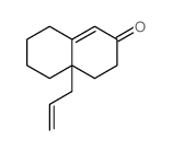 4a-prop-2-enyl-3,4,5,6,7,8-hexahydronaphthalen-2-one结构式
