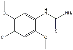 N-(4-Chloro-2,5-dimethoxyphenyl)thiourea Structure